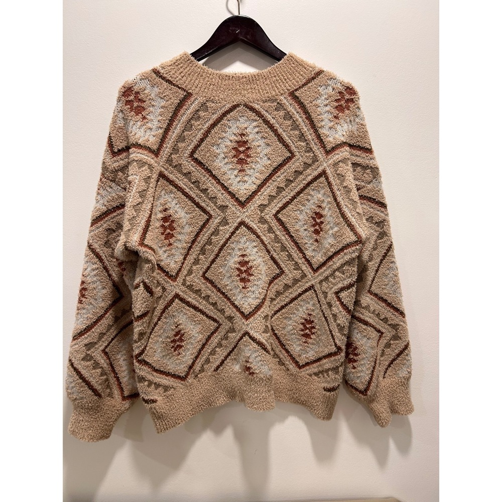 Loveriche sweater western‎ print size Large